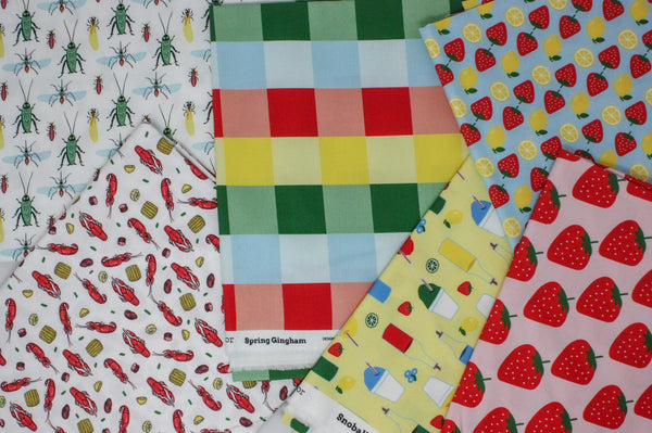 Fabric: Louisiana Bugs | 100% Cotton Woven