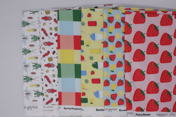 Fabric: Louisiana Bugs | 100% Cotton Woven