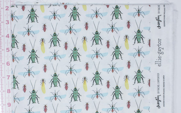 Fabric: Louisiana Bugs | 100% Cotton Woven