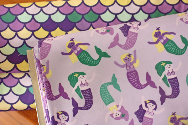 Fabric: Siren Scales | 100% Cotton Woven Fabric