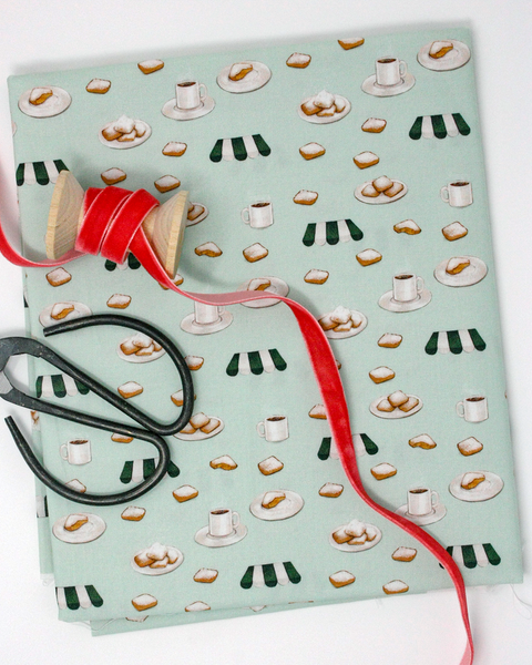 *Final Cut* Fabric: French Quarter Beignets & Au Lait | 100% Cotton Woven