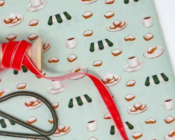 *Final Cut* Fabric: French Quarter Beignets & Au Lait | 100% Cotton Woven