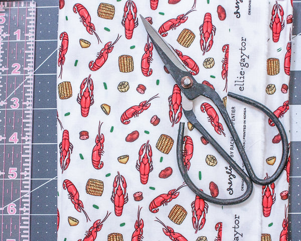 Fabric: Crawfish Boil | 100% Cotton Woven