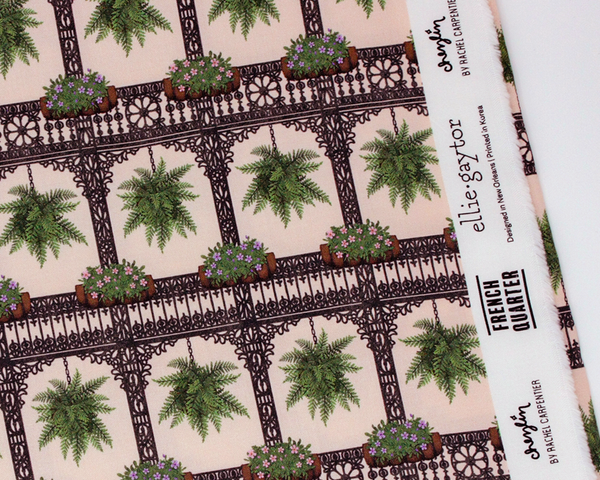 Fabric: French Quarter Balconies | 100% Cotton Woven