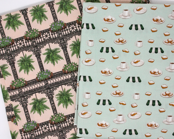 *Final Cut* Fabric: French Quarter Beignets & Au Lait | 100% Cotton Woven
