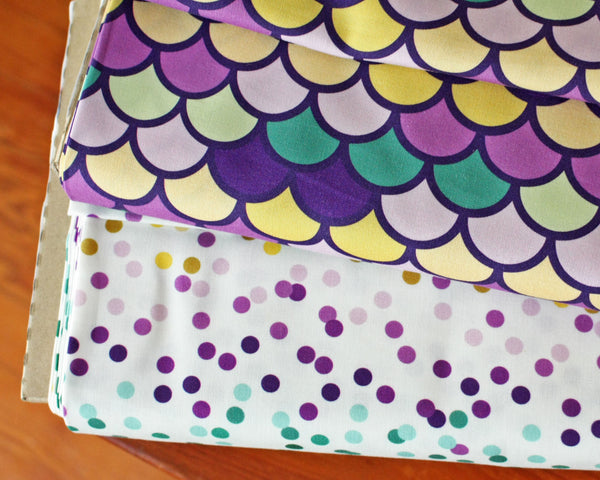 Fabric: Siren Scales | 100% Cotton Woven Fabric