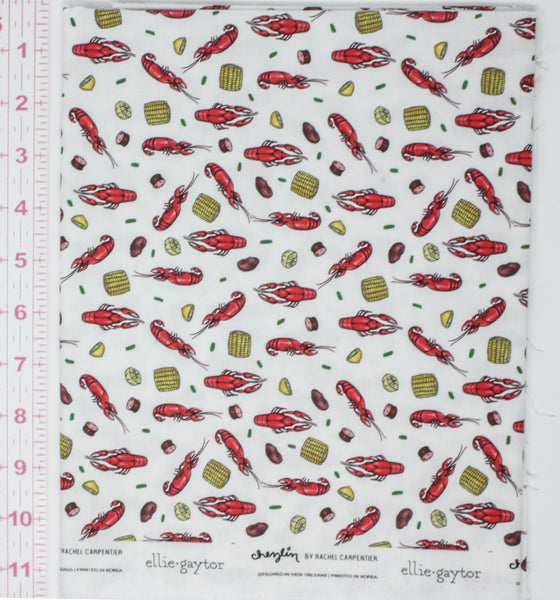Fabric: Crawfish Boil | 100% Cotton Woven