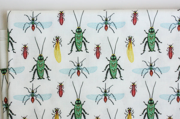 Fabric: Louisiana Bugs | 100% Cotton Woven